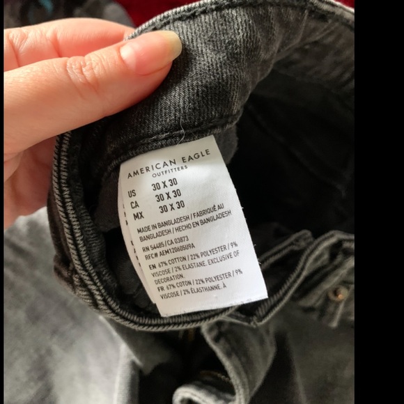 American Eagle Stretch Skinny Jeans 30x30 - Picture 4 of 5